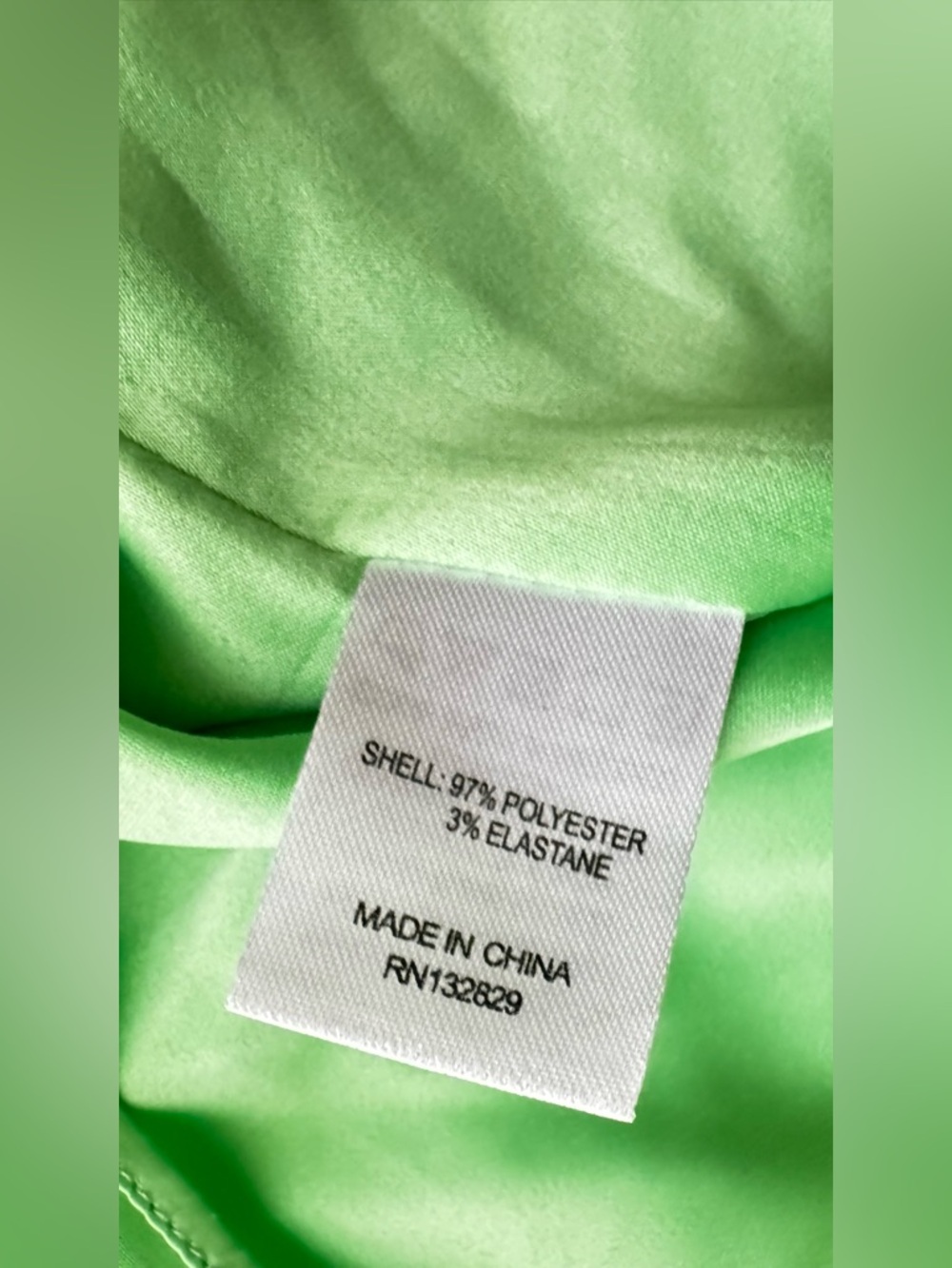 MAJORELLE coquette Bright Green Ruched Ruffle Mini Dress Size Medium A - Picture 15 of 16